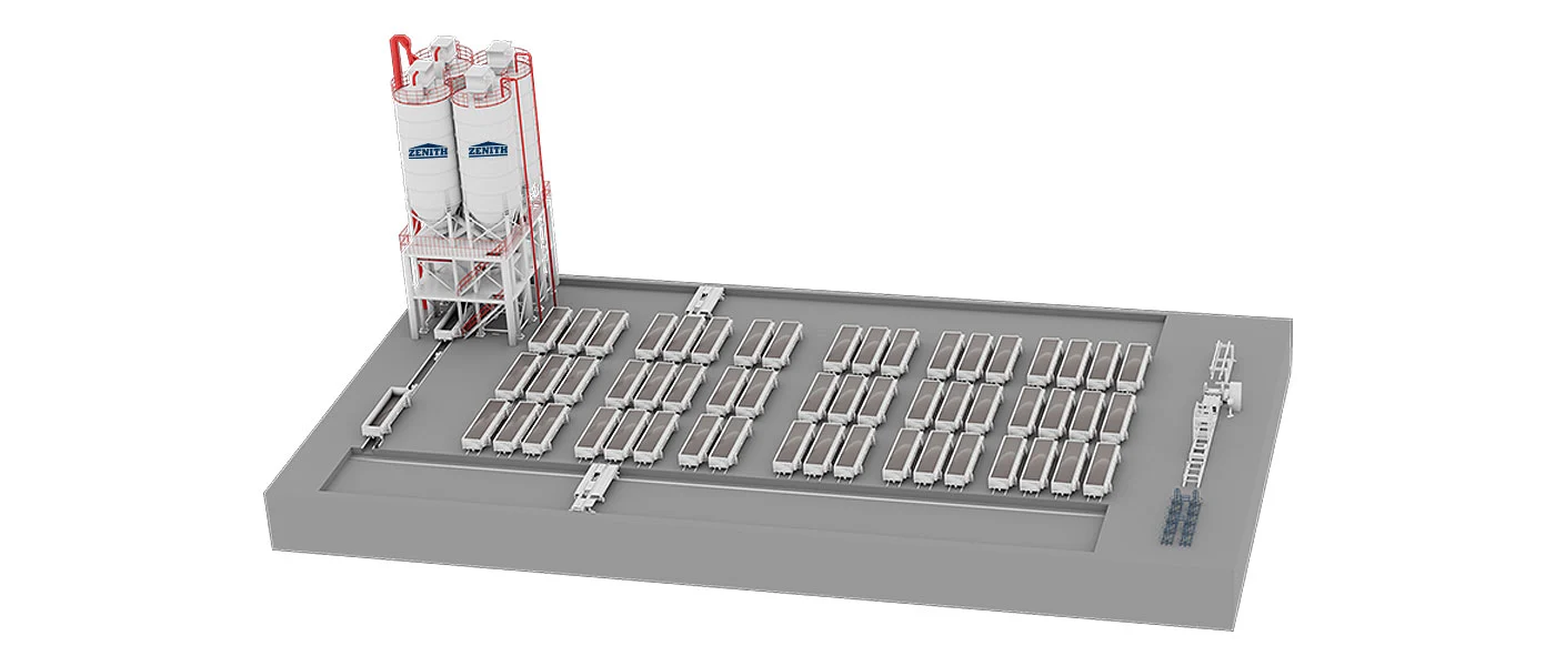 AAC Batching and Mixing System